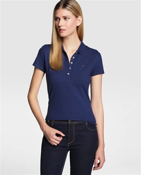 playera polo tommy hilfiger mujer|tommy hilfiger polo.